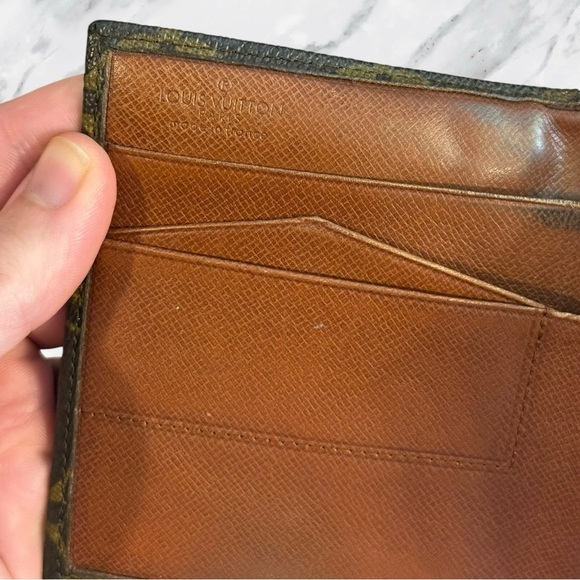 Louis Vuitton Authentic Vintage Monogram Compact Bifold Wallet with Coin Pouch - Picture 10 of 12